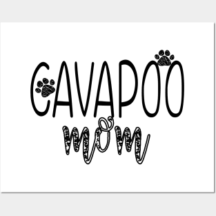 Cavapoo Mom Posters and Art